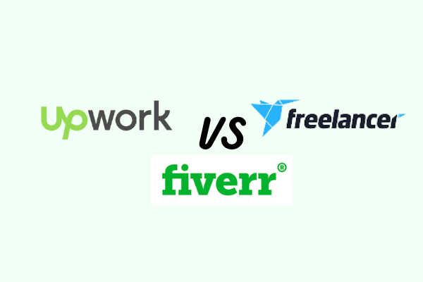 Upwork vs Freelancer vs Fiverr: The Pros and Cons of Each Platform